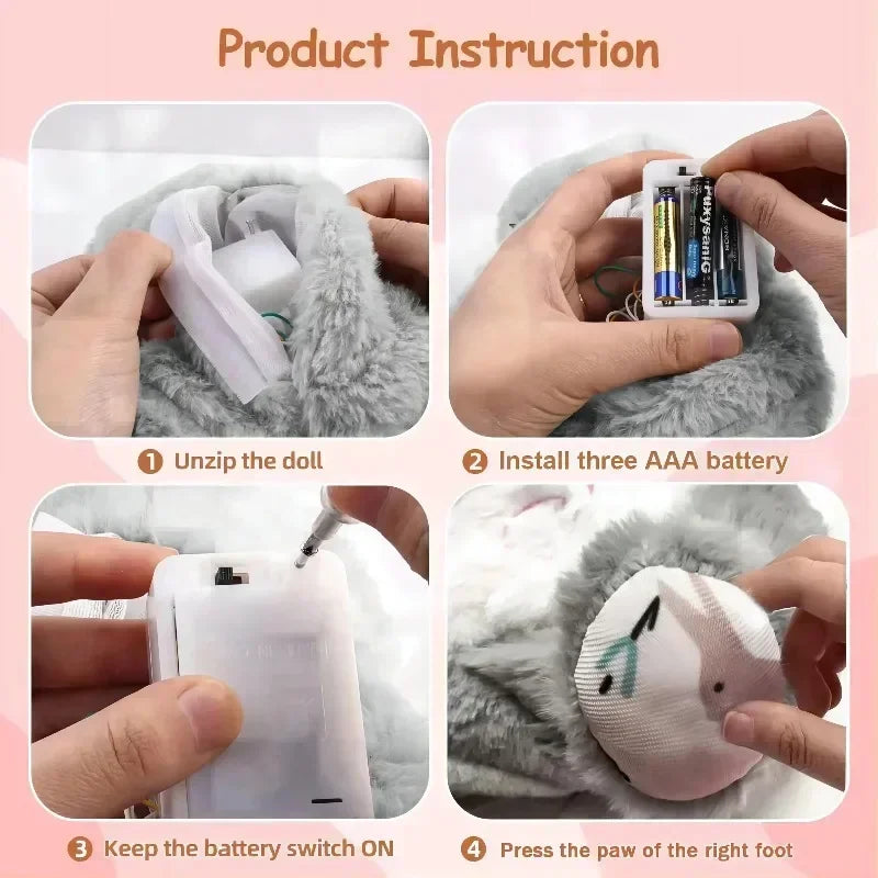 Anxiety Relief Breathing Soothing Koala Bear Sleep Doll