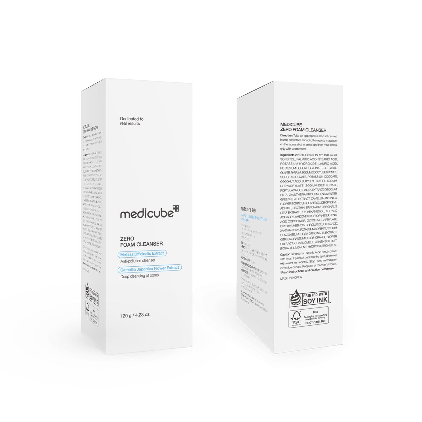 [medicube] Zero Foam Cleanser 120 g