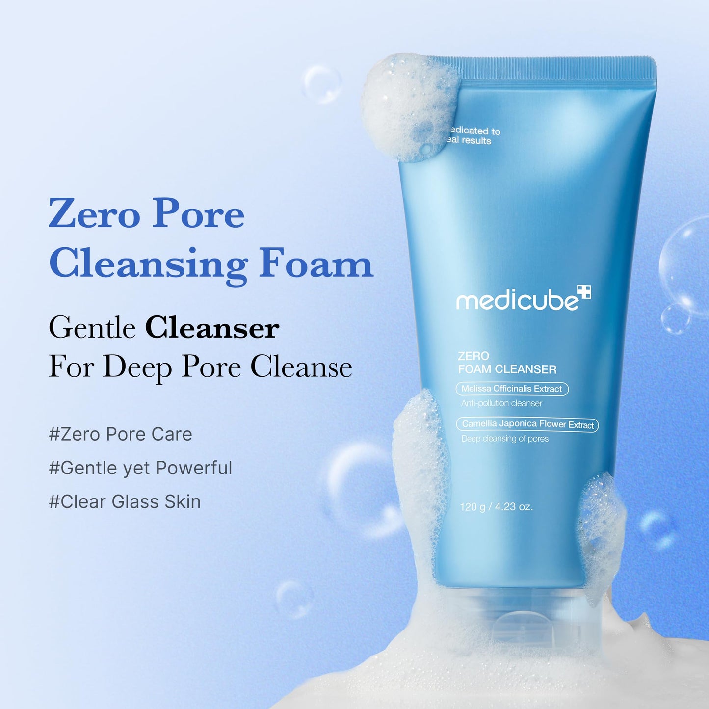 [medicube] Zero Foam Cleanser 120 g