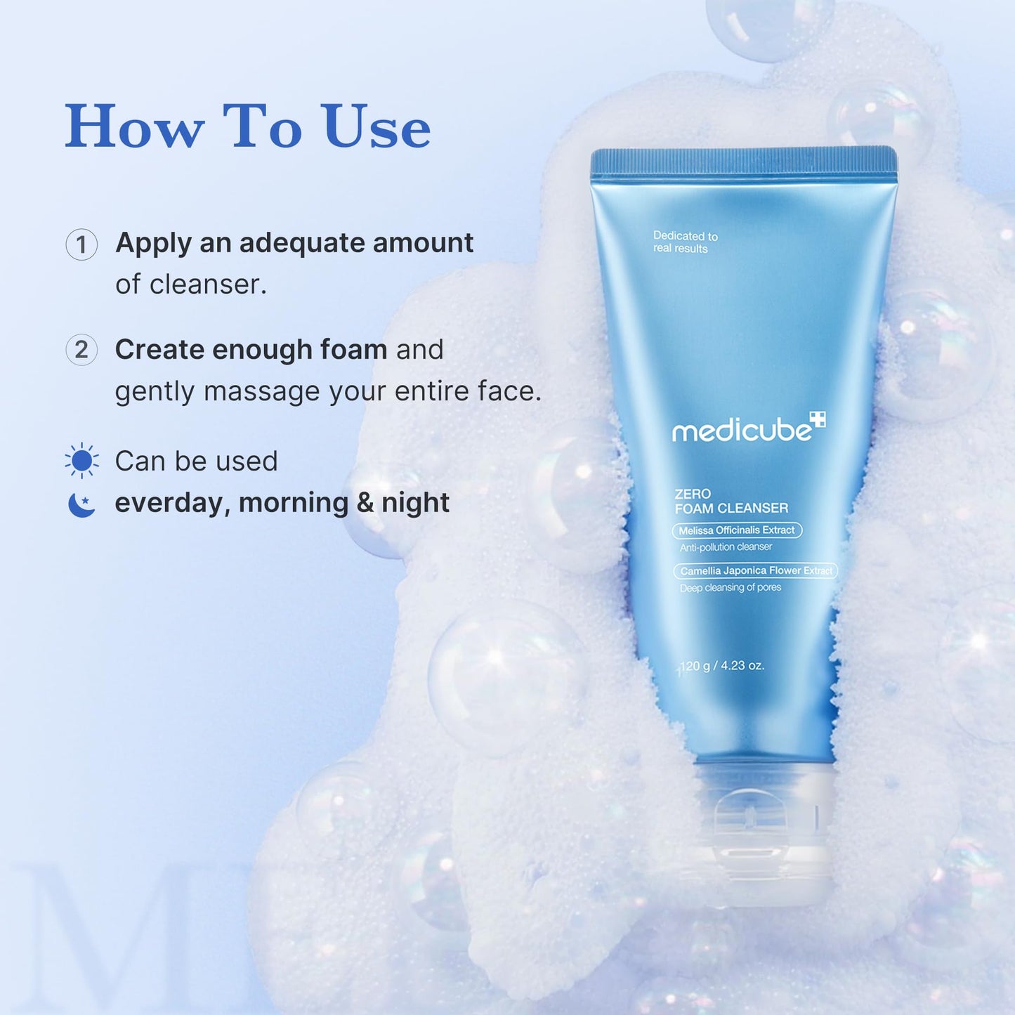 [medicube] Zero Foam Cleanser 120 g