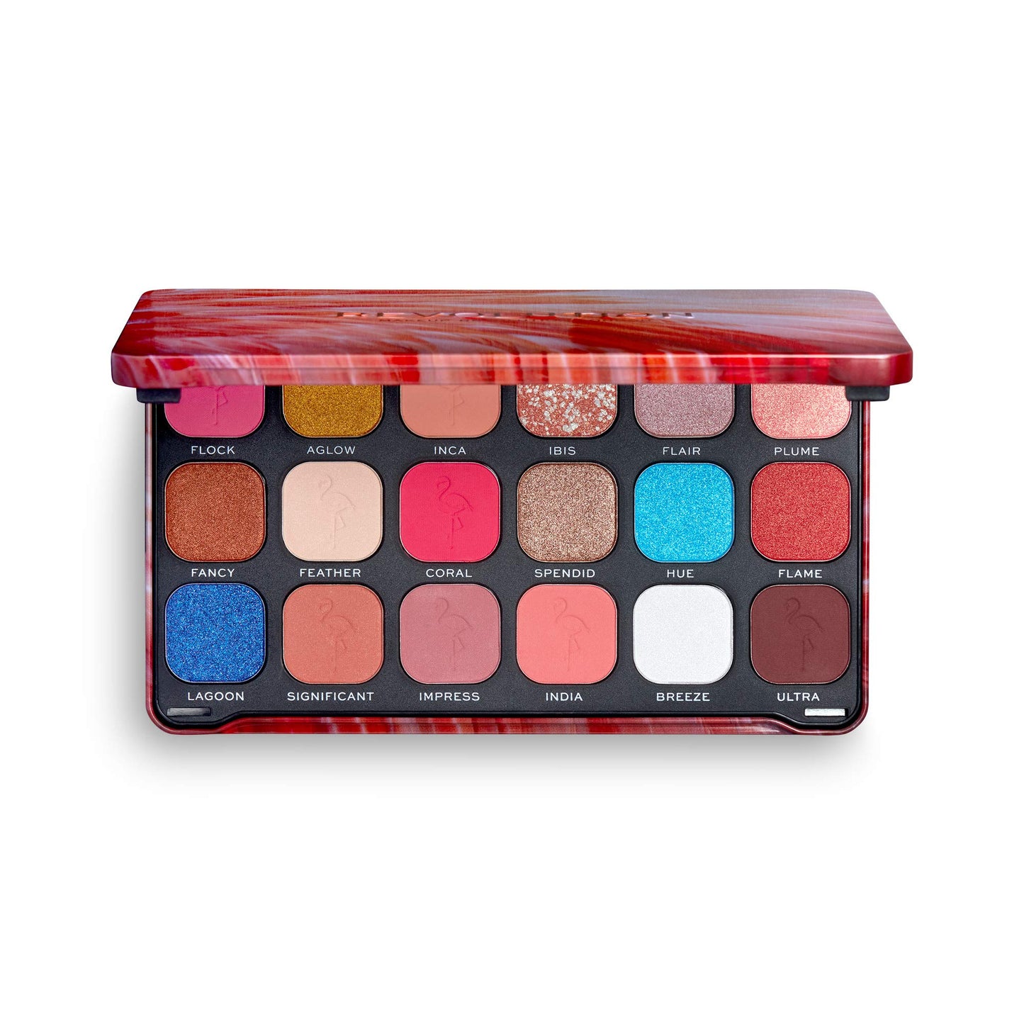 Revolution Beauty London Reloaded Eyeshadow Palette, Highly Pigmented, 15 Shades, Matte and Shimmer Finishes, Iconic 3.0, 16.5g