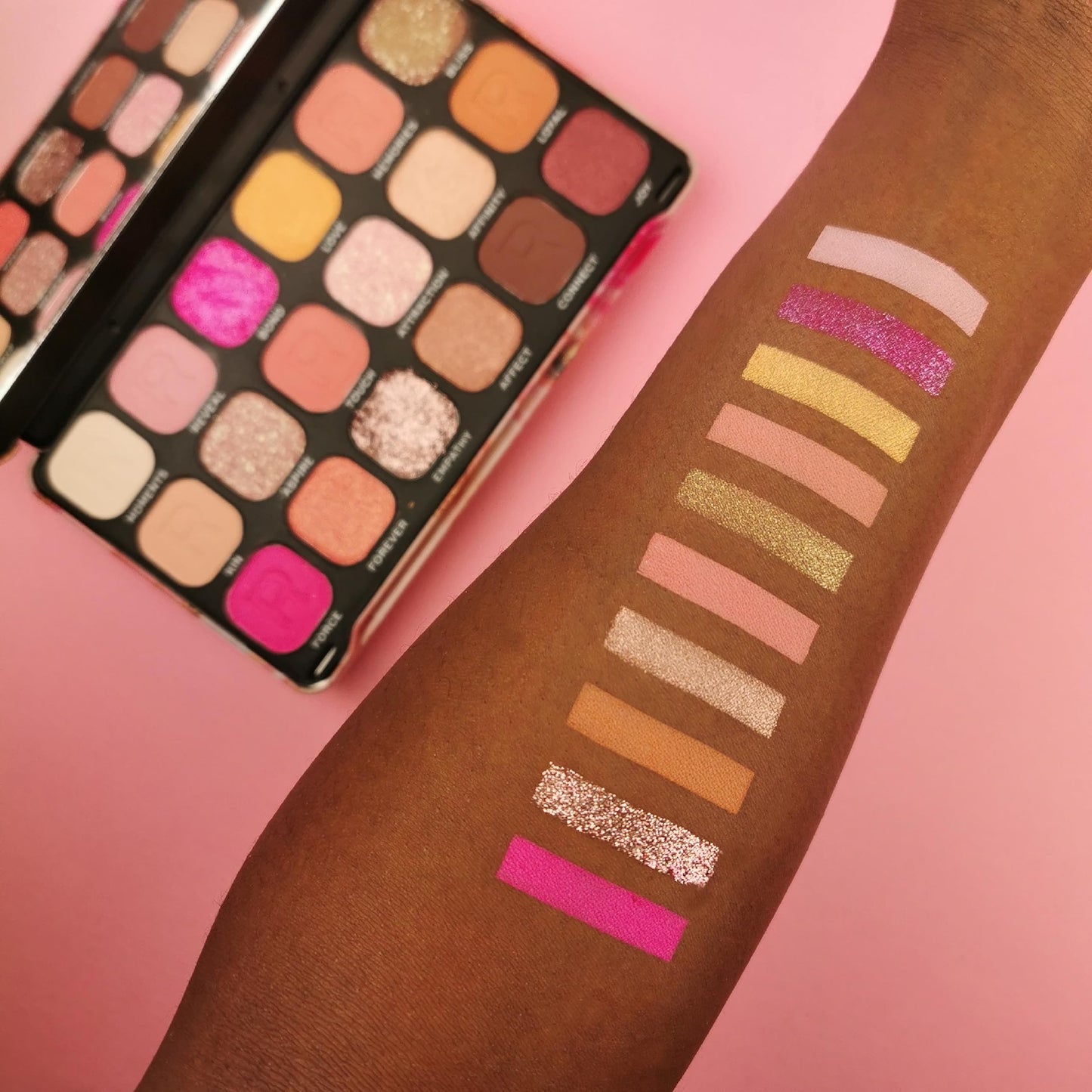 Revolution Beauty London Reloaded Eyeshadow Palette, Highly Pigmented, 15 Shades, Matte and Shimmer Finishes, Iconic 3.0, 16.5g