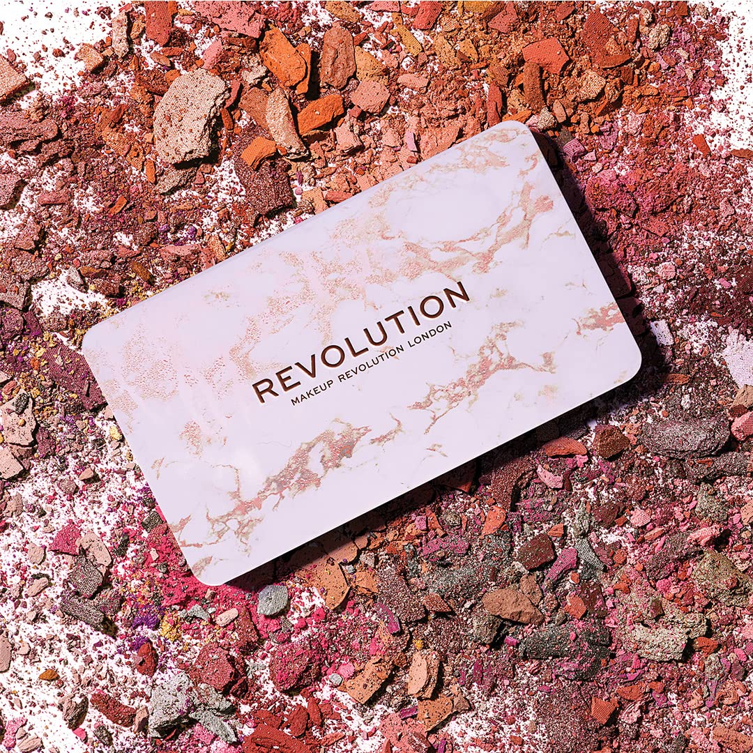 Revolution Beauty London Reloaded Eyeshadow Palette, Highly Pigmented, 15 Shades, Matte and Shimmer Finishes, Iconic 3.0, 16.5g