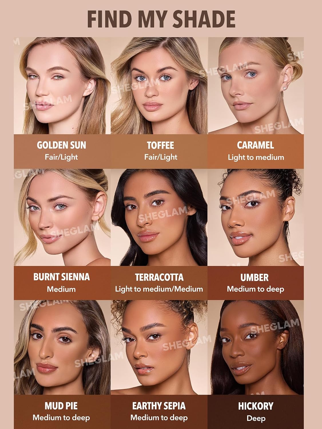 SHEGLAM Sun Beam Shimmer Liquid Bronzer -Toffee
