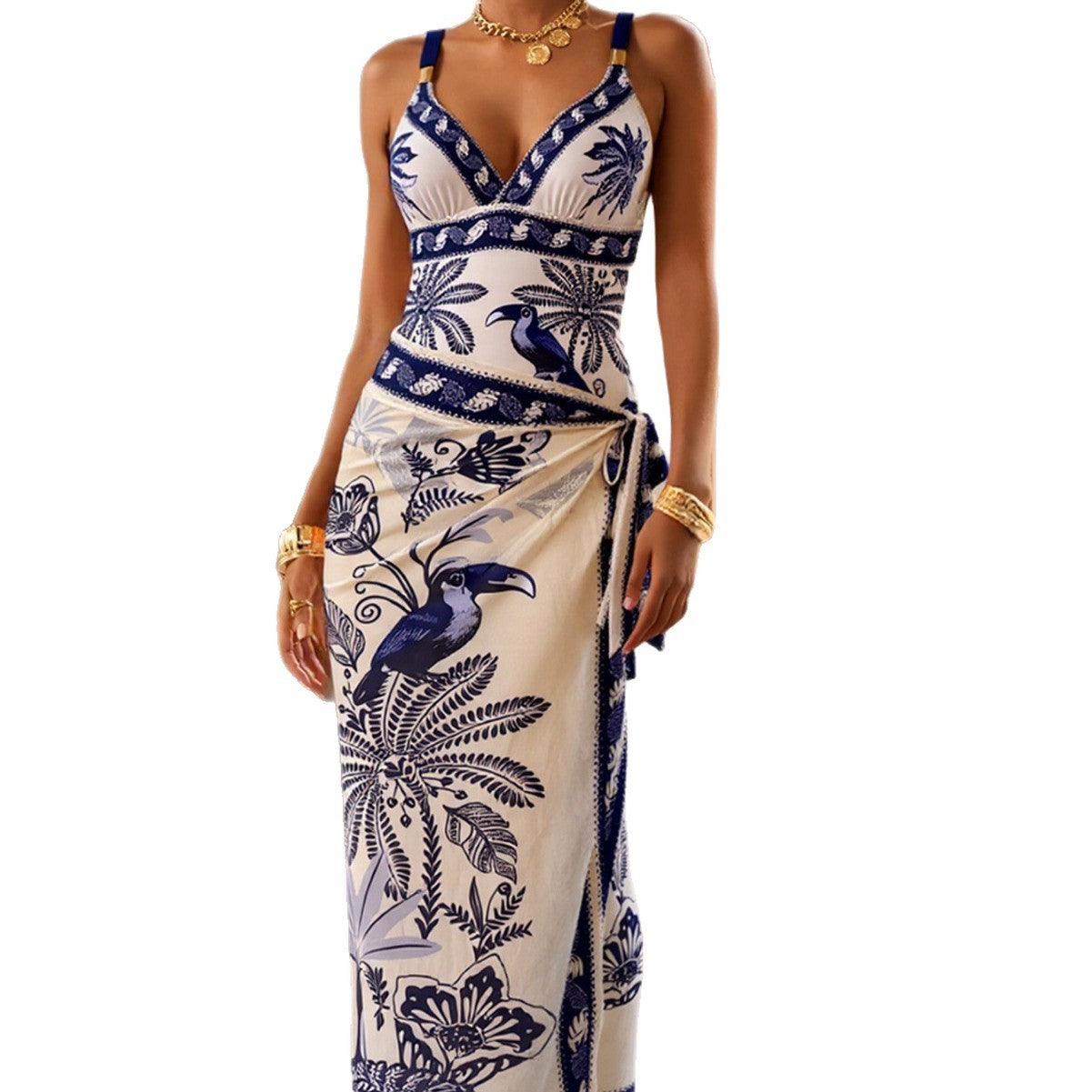 Two-Piece Swimwear Set for Women, Sexy Bikini Swim Suit, One-Piece Swimsuit, Export Ready Inventory