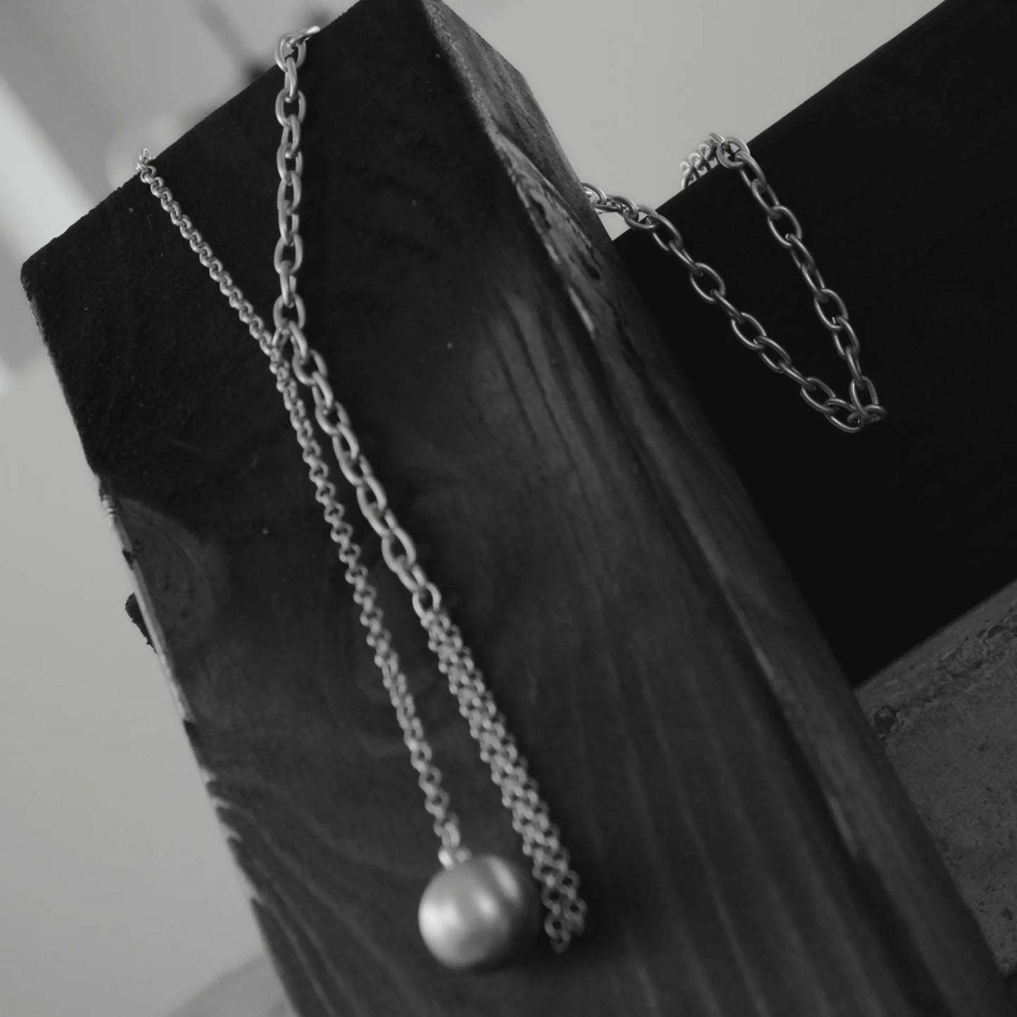 Tabitha IN:STORE Long Link Chain Mix Necklace Silver Plating