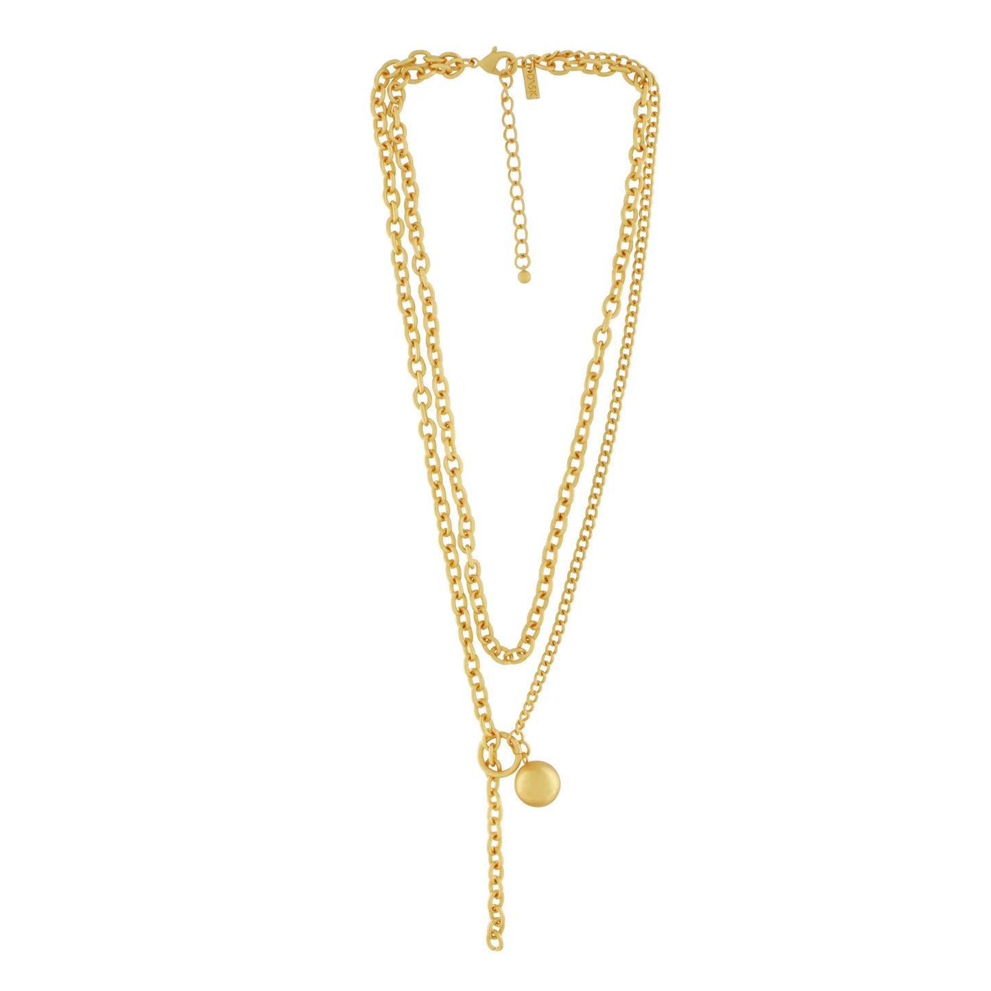Tabitha IN:STORE Short Link Chain Mix Necklace Gold Plating