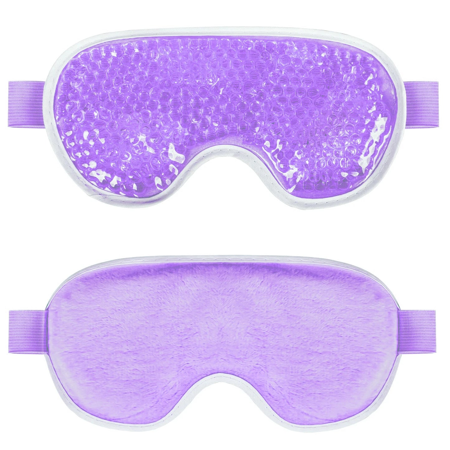 Cooling Eye Mask with Gel Bead Reusable Cold Compress Ice Pack Sleeping Eye Cooling Pads for After Eyelid Surgery Skin Care Tool