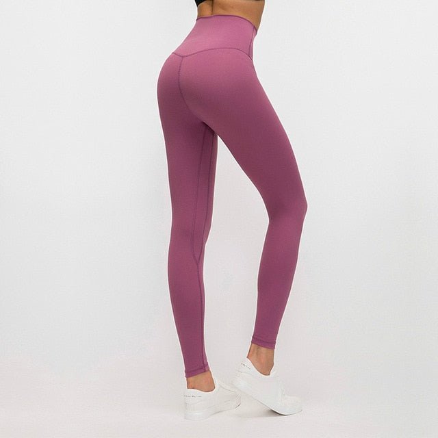 Classical 2.0Versions Soft Naked-Feel Athletic Fitness Leggings Women Stretchy High Waist Gym Sport Tights Yoga Pants lulu