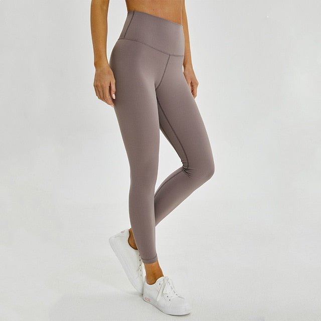 Classical 2.0Versions Soft Naked-Feel Athletic Fitness Leggings Women Stretchy High Waist Gym Sport Tights Yoga Pants lulu