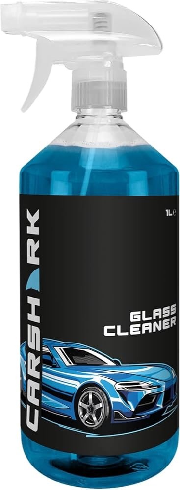 Car Cleaning Kit, Gift Set with Cherry Shampoo 1L, Wheel Cleaner 1L, Glass Clean