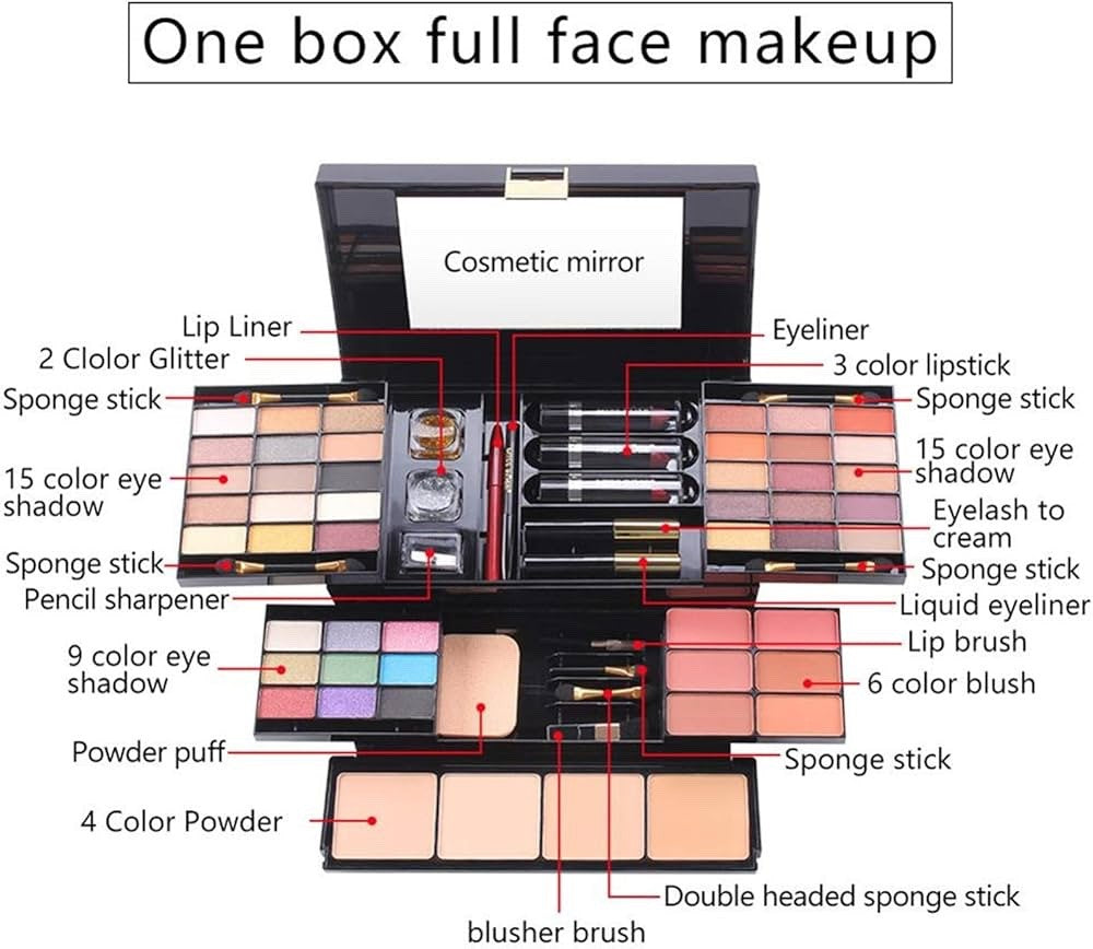 FantasyDay All-in-one Makeup Gift Sets | Xmas Makeup Kit for Women Girls Essenti