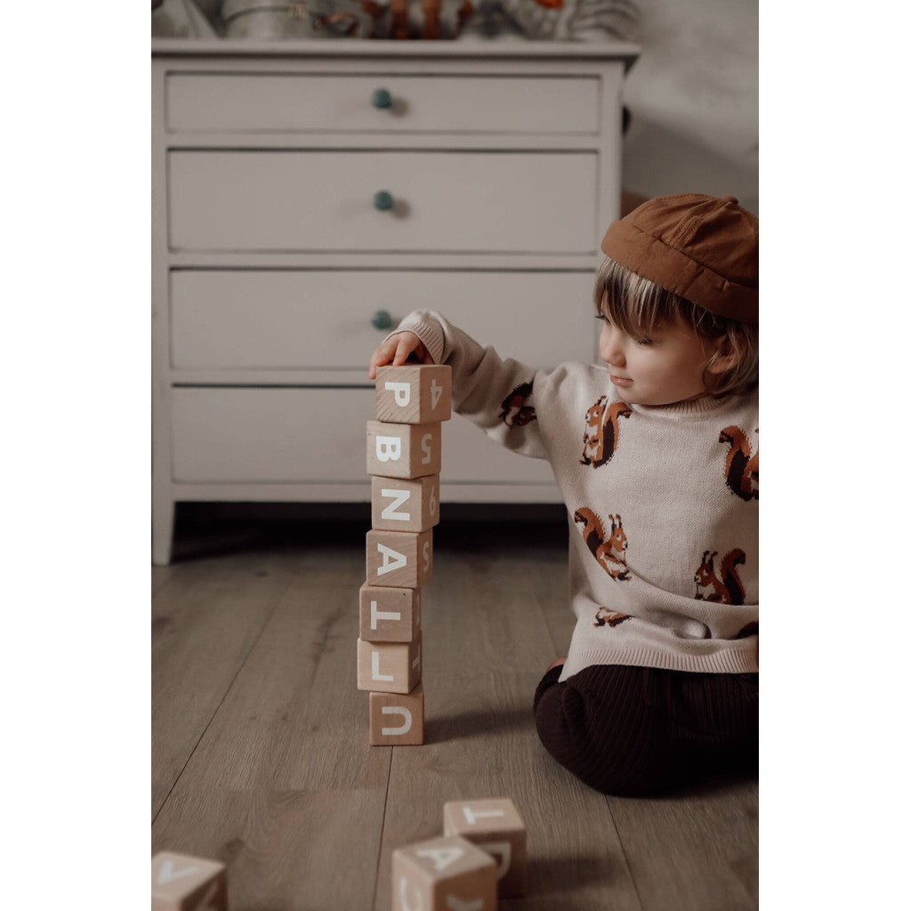 Squirrel knit sweater